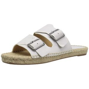Splendid white espadrille sandals